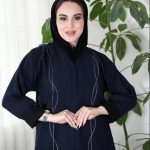 عباية فتون بخطوط امامية متشابكة