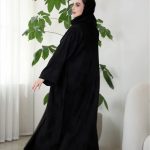 عباية بلاك بيري تطريز مودرن