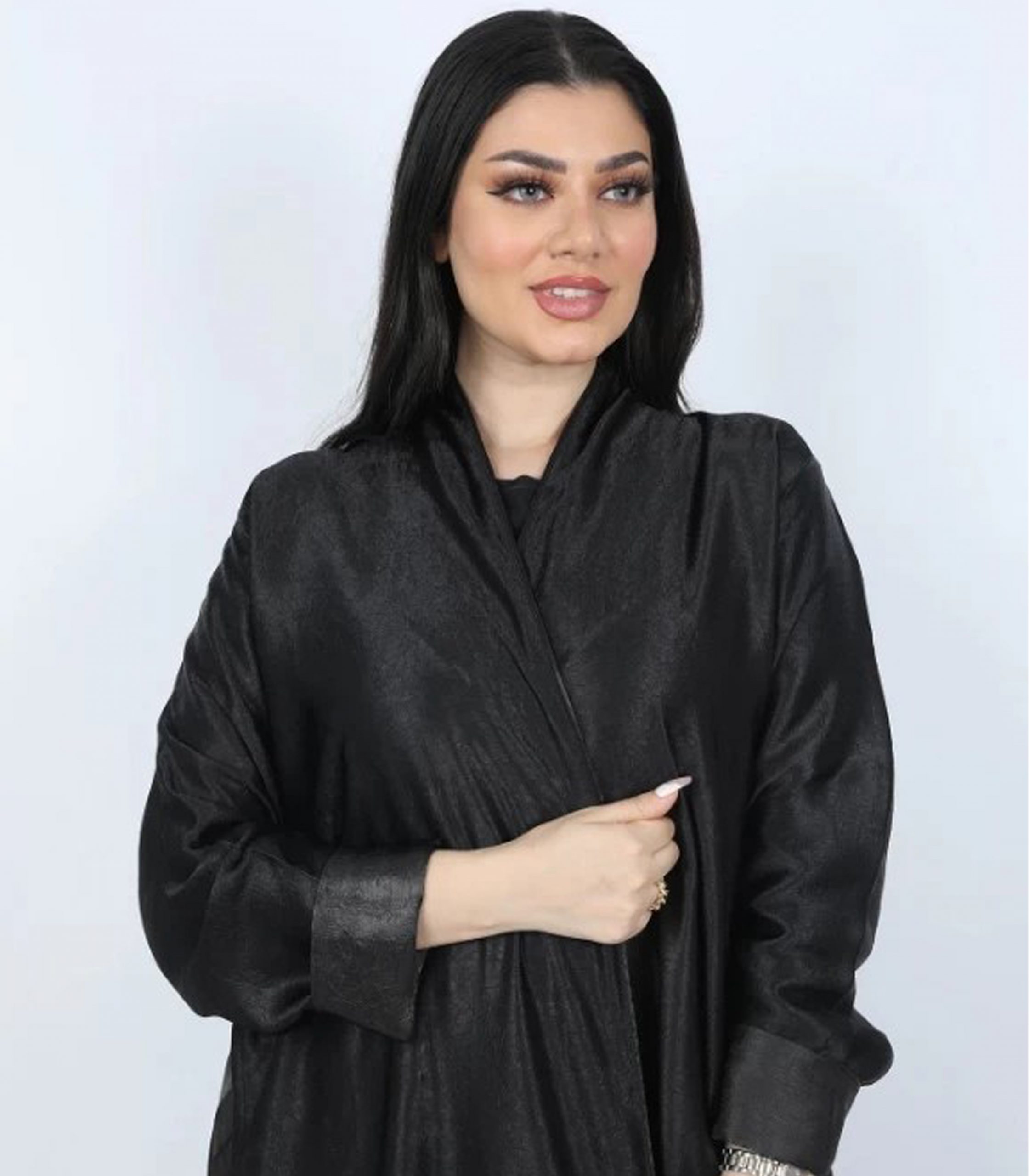2 عباية حرير تصميم انيق - الصورة 1