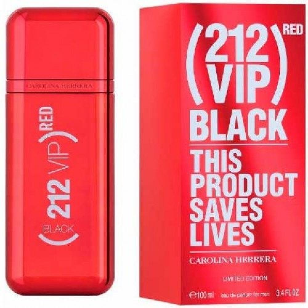 06995dec-b732-4c8c-a265-1cd1b2ca6727-1000x1000-XzD1j3aXgu7mJhHOuNF9fBzpwaoprt9jVVJDB9Ex.jpg عطر كارولينا هيريرا 212 VIP بلاك رد الرجالي او دو بارفيوم 100مل - الصورة 1