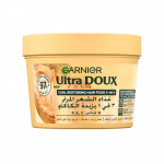 ⁦غارنييه ألترا دو قناع الشعر المغذي 3 في 1 بزبدة الكاكاو لاستعادة تجعيدات الشعر الجاف - 390 مل⁩ - الصورة ⁦2⁩