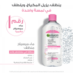 غارنييه ماء ميسيلار سكن اكتيف كلاسيك منظف - 700مل