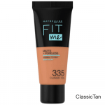 ميبلين - كريم اساس 335 فيت مي غير لامع CLASSIC TAN
