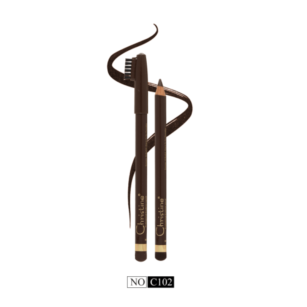 5a0d479b-b35b-425f-8224-b38bf0baa03d-1000x1000-QMkGfgUZHNCEplIBjd4rOHeCxFWMVJM7hsvZ4NFq.png كرستين قلم تحديد الحواجب ضد الماء بني وسط C102 - الصورة 1