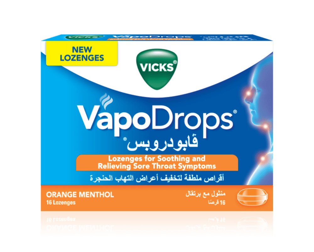 6d2787da-4cbe-49c0-8084-93bd9d2a0c81-1000x801-UBcLEWRcsHWMjidPeIVGrMQ5rWKG4JD1ssiuZkdW.png فيكس فابودروبس مهدئ الام الحلق بالنعناع بالبرتقال - 16 قرص - الصورة 1