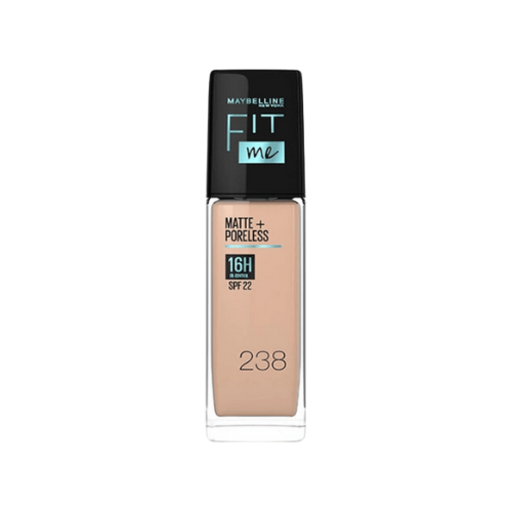 aed4990f-fdf0-4f8d-aeb2-3f74b77aa0f3-1000x1000-fj59YywmN9oITyJGCDFZFwUR402kAgTq1A5Ln1IK.png ميبلين نيويورك فيت مي كريم أساس سائل مات درجة ريتش تان 238 (30مل ) - الصورة 1