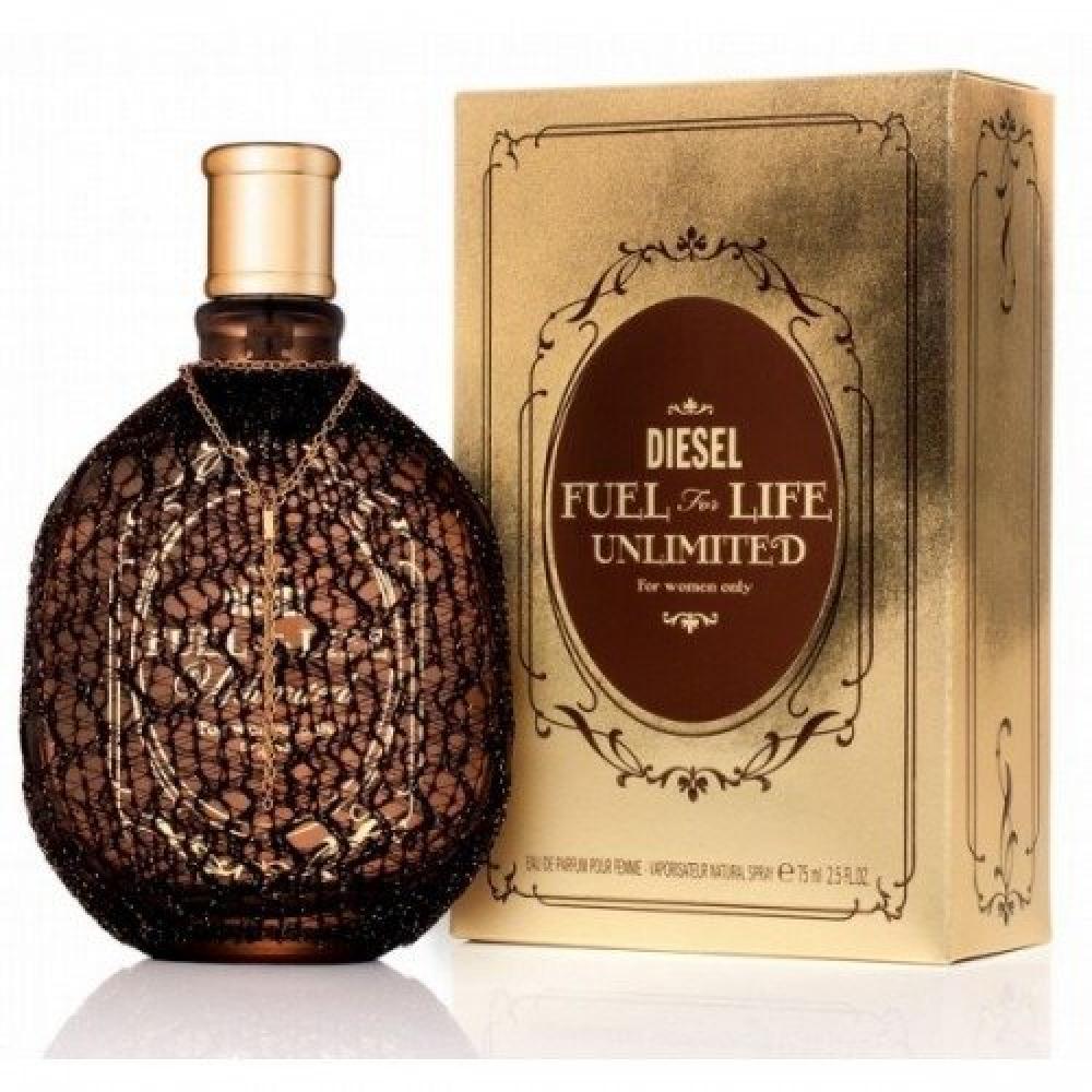b166ab34-578c-4fd9-af44-5e3b329b363a-1000x1000-diutigDlPsHQnKIJJTwXq18vbZ8S6hMWBMOddrYD.jpg عطر ديزل فيول فور لايف انليميتد النسائي بارفيوم 75مل - الصورة 1